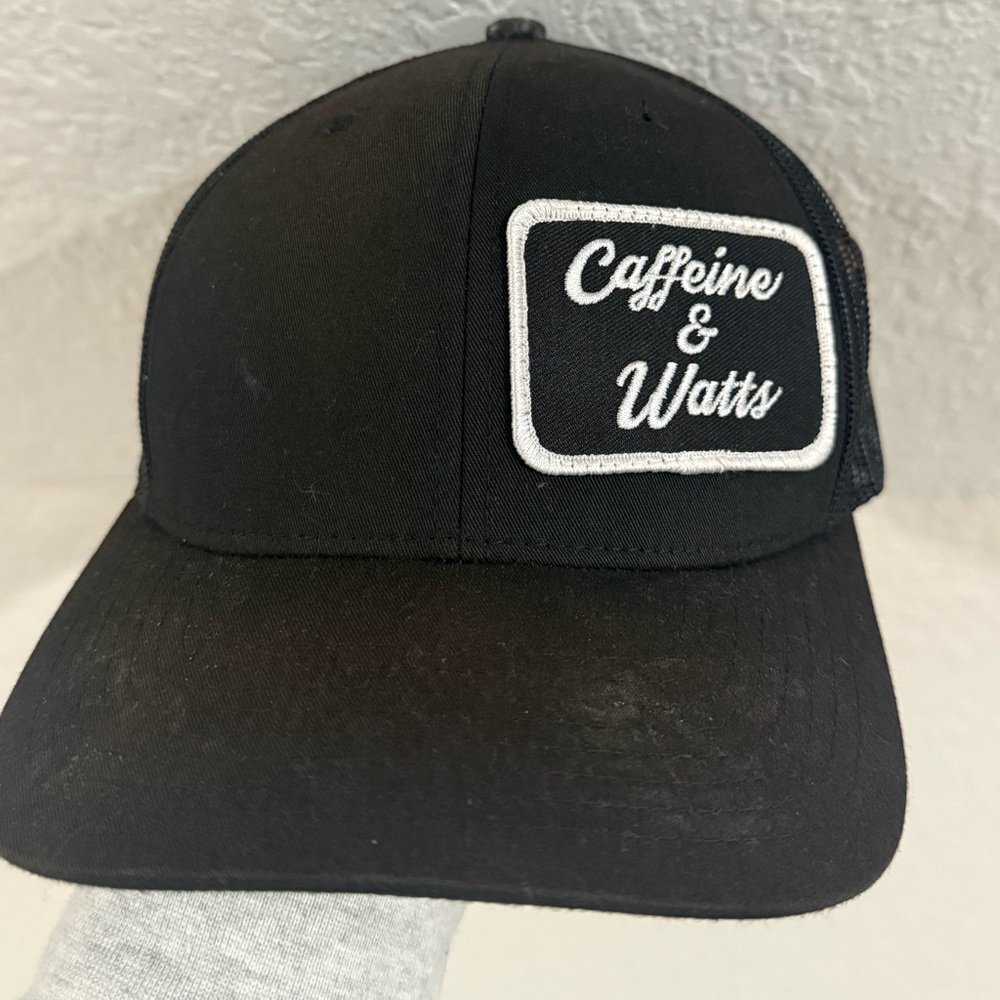 Caffeine and Watts SnapBack hat